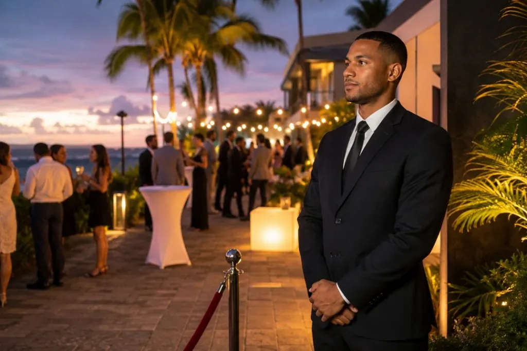 Agent de sécurité pour une mission à La Réunion