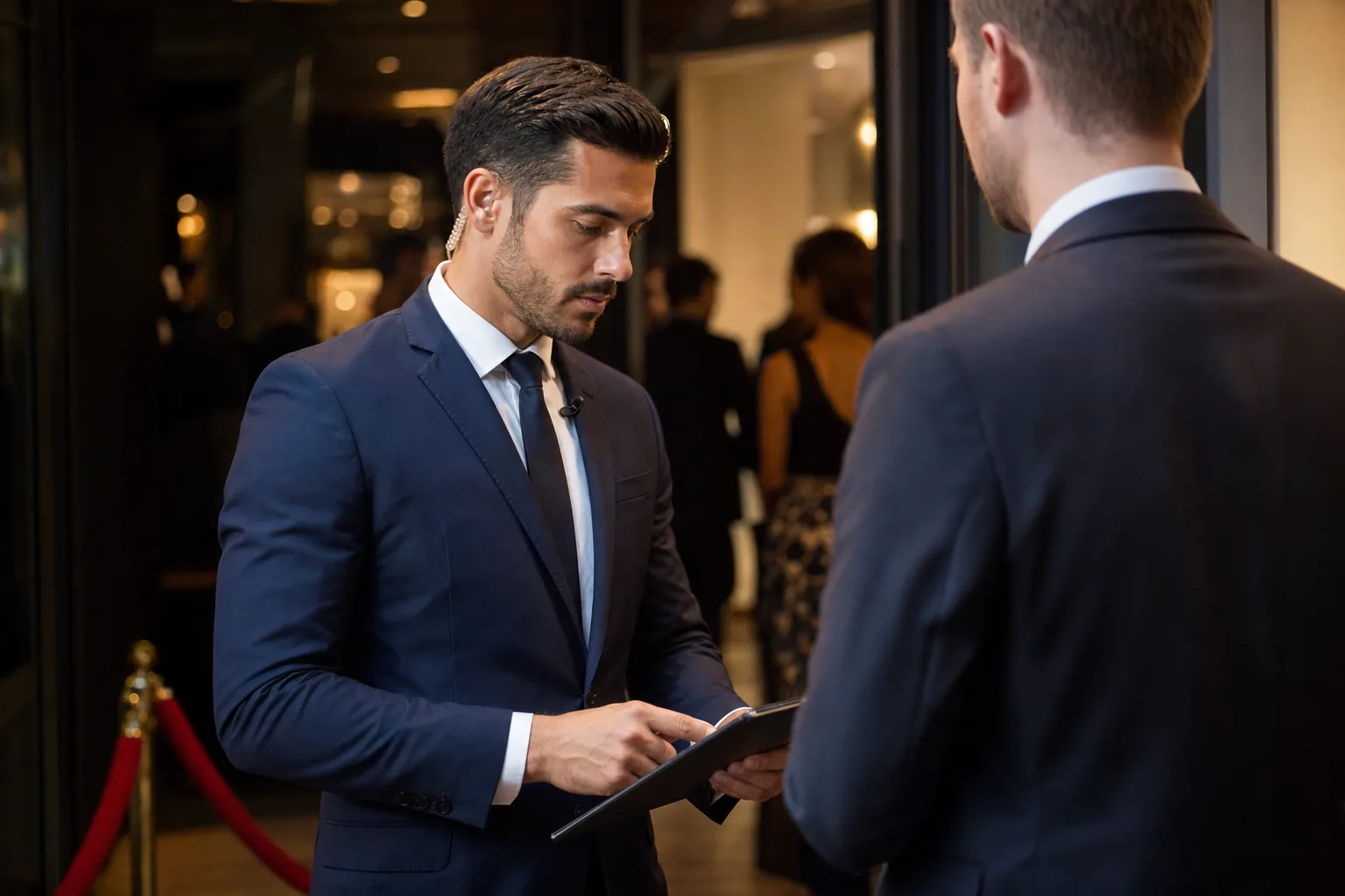 Agent de sécurité événementiel professionnel